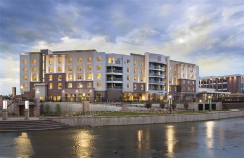 Hilton Garden Inn Sioux Falls Downtown , SD 57103 near (Joe Foss Field) Sioux Falls Regional Airport View Point 1