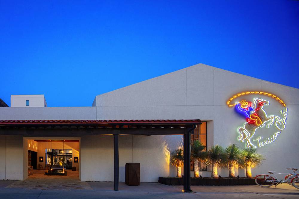 Front Entrance Texican Court
